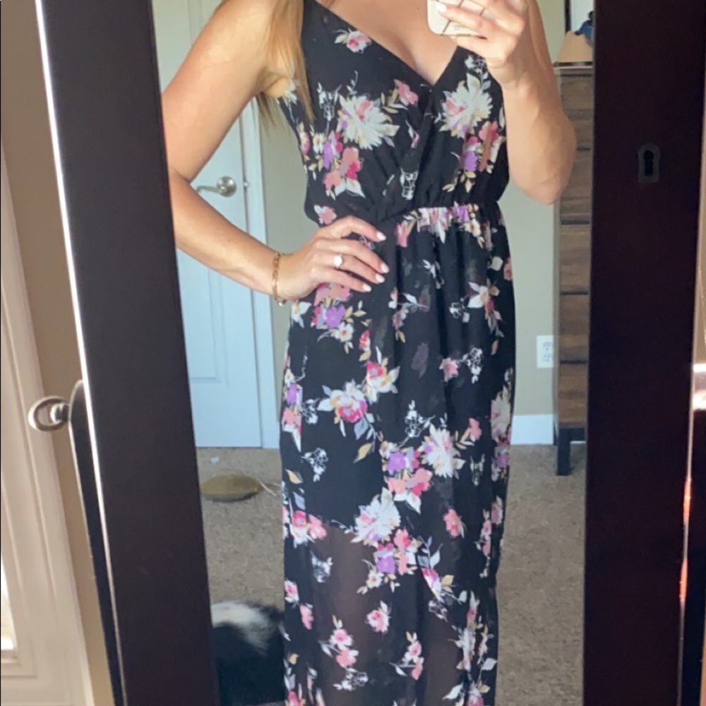Maxi floral dress